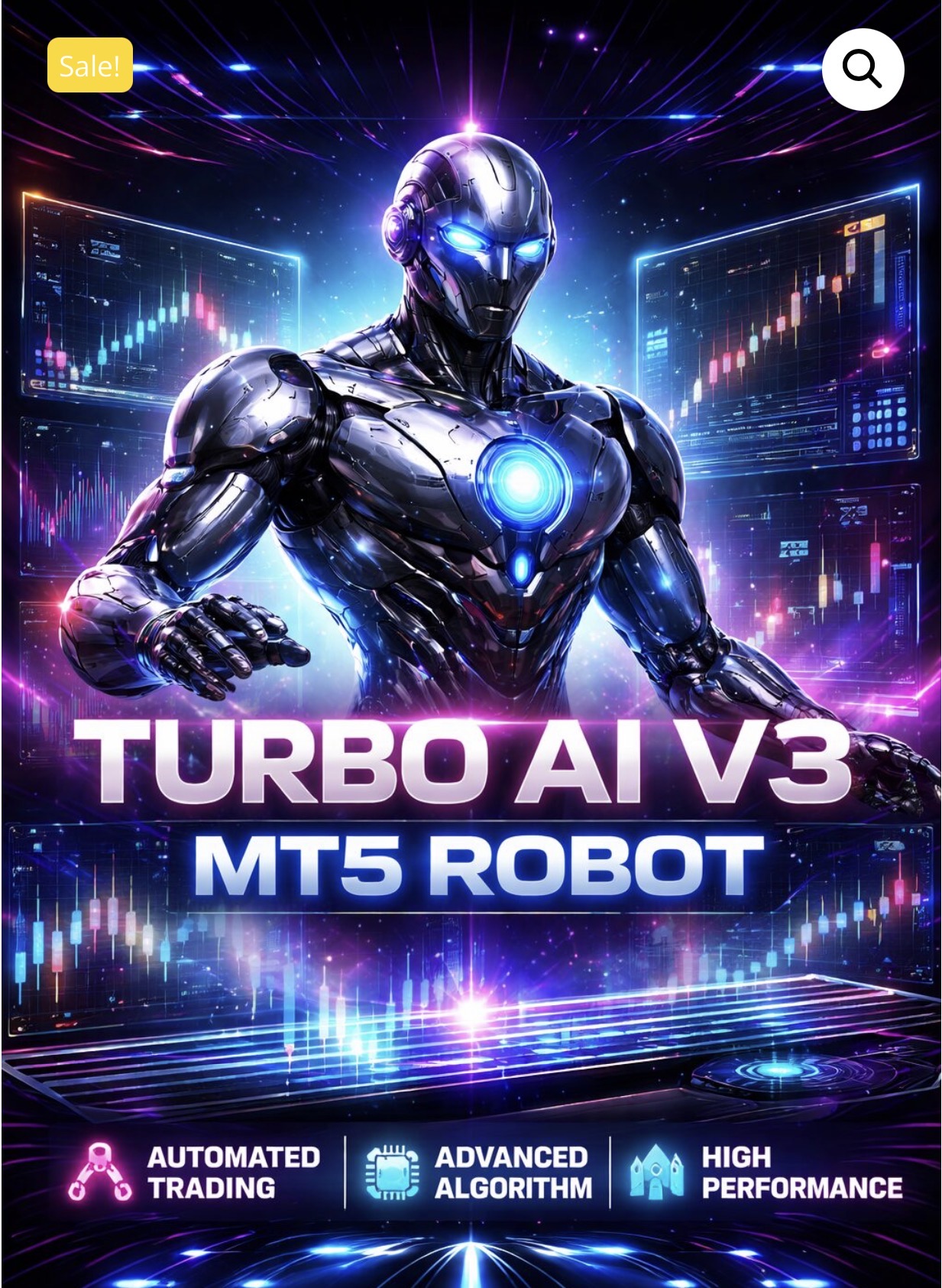 Turbo AI V3 EA💥 #MT5 #NODLL #EA