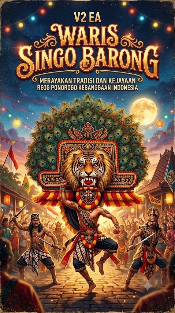 🤩V2.1 Waris Singo barong MT5 ( NODLL) Original version